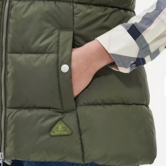 Barbour puffy vest NWOT - Picture 10 of 11